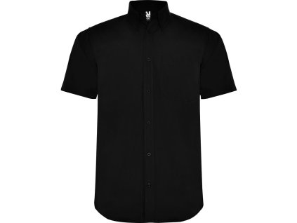 Pánská košile s krátkým rukávem Aifos (Barva bílá (01), Velikost 3XL)