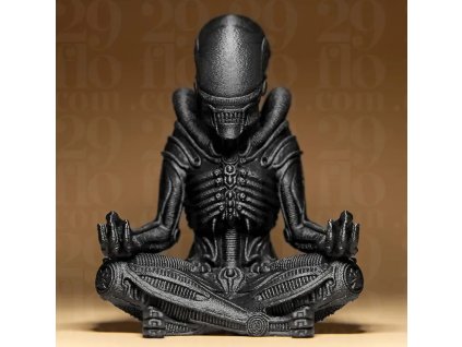 Soška Zenomorpha (Meditující Alien) – 3D Tisk