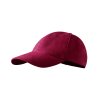 6P Čepice unisex (Varianta nastavitelná, Varianta skupiny bordó)