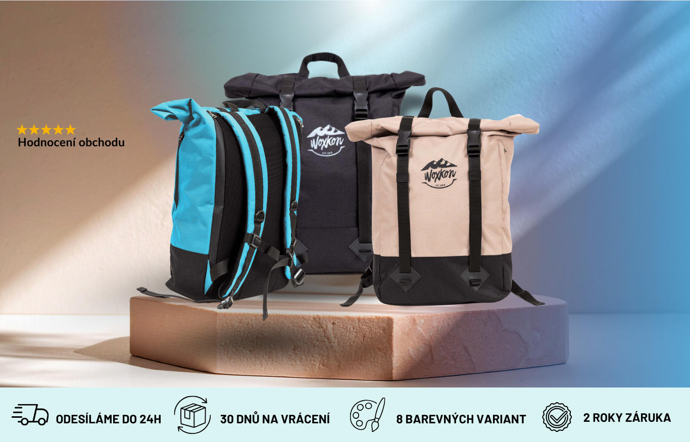 Woxkon batohy ušité v česku