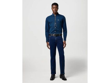 Džínsy WRANGLER TEXAS RUSTIC NAVY 112370854 (Veľkosť 48/34)