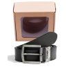 Opasok WRANGLER W0E7US100 2SIDED BELT Black (Veľkosť 95 cm)