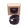 Opasok WRANGLER W0081US85 BROWN BASIC STITCHED BELT (Dĺžka 85 cm)