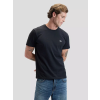 Pánske triko LEE SS PATCH LOGO TEE WASHED BLACK 112376604 (Veľkosť XXL)