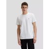 Pánske triko LEE SS PATCH LOGO TEE WHITE 112376605 (Veľkosť XXL)