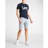 Pánske tričko LEE L65QAIEE WOBBLY LOGO TEE NAVY DROP (Veľkosť XXXXL)