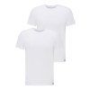 Pánske tričko LEE L680CM12 TWIN PACK CREW WHITE (Veľkosť XXXXL)