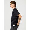 Tričko pre mužov WRANGLER SS SOLID TEE BLACK 112365120 (Veľkosť XXL)