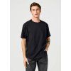 Tričko pre mužov WRANGLER SS SOLID TEE BLACK 112365120 (Veľkosť XXL)