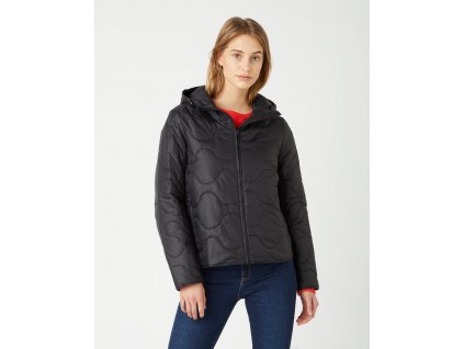 bunda Wrangler TRANSITIONAL PUFFER BLACK (Velikost XS)