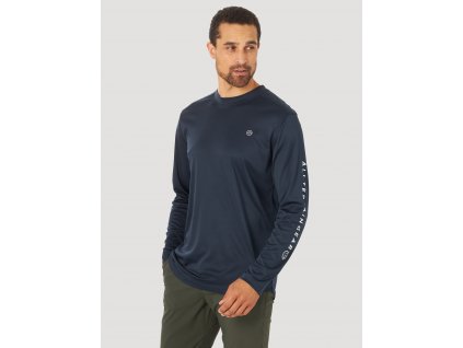 tričko Wrangler ATG SUN TEE NAVY (Velikost XXL)