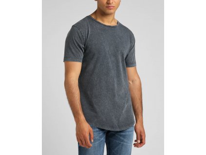 Tričko Lee SHAPED TEE CHARCOAL