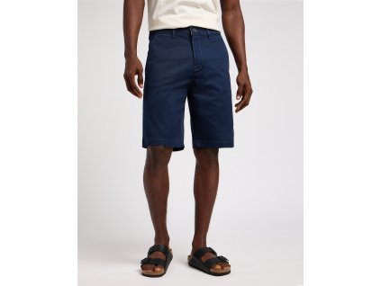 Bermudy Lee REGULAR CHINO SHORT DEEP NAVY