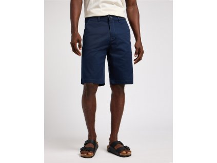 bermudy Lee REGULAR CHINO SHORT DEEP NAVY