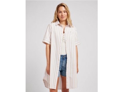 šaty Lee ALL PURPOSE A LINE DRESS OATMEAL