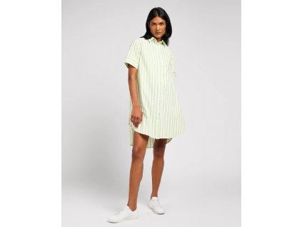 šaty Lee ALL PURPOSE A LINE DRESS MATCHA