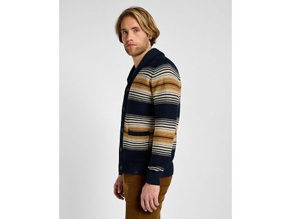 Svetr Lee FRONTIER CARDIGAN NAVY