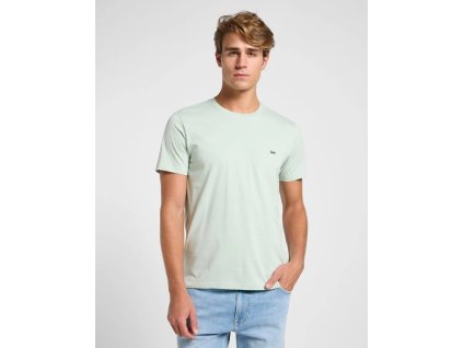 Tričko Lee PATCH LOGO TEE SOFT SAGE