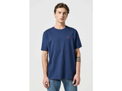 Tričko Wrangler SIGN OFF TEE NAVY