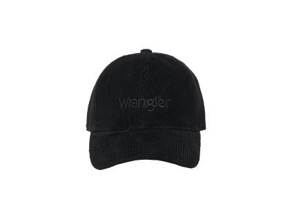Kšiltovka Wrangler CORDUROY CAP BLACK