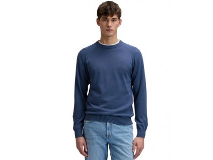 Svetr Lee CLEAN RAGLAN SWEATER ACADEMY BLUE