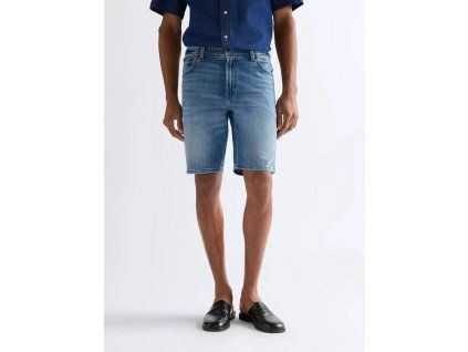 Bermudy Wrangler TEXAS SHORTS HARBOR BLUE
