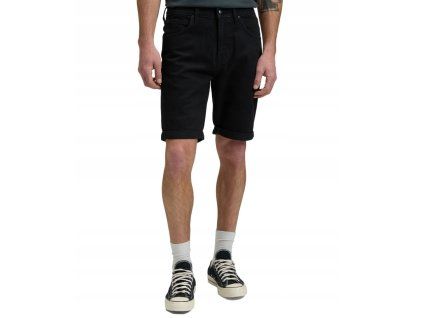 Bermudy Lee 5 POCKET SHORT CLEAN BLACK