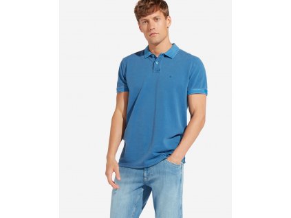 tričko Wrangler OVERDAY POLO BLUE DEPTHS (Velikost M)