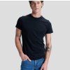 Tričko Lee TWIN PACK CREW BLACK