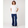 Tričko Wrangler SING OFF TEE WHITE