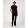 Tričko Wrangler POLO SHIRT BLACK