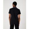 Tričko Wrangler POLO SHIRT BLACK