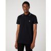 Tričko Wrangler POLO SHIRT BLACK