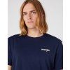 Tričko Wrangler 2PACK SIGN OFF TEE REAL NAVY