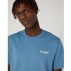 Tričko Wrangler 2PACK SIGN OFF TEE CAPTAINS BLUE