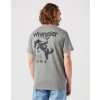 Tričko Wrangler GRAPHIC TEE GUN METAL