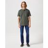 Tričko Wrangler POLO SHIRT DUSTY OLIVE