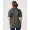 Tričko Wrangler POLO SHIRT DUSTY OLIVE