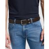 pásek Lee SMALL LOGO BELT DARK BROWN