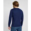 Triko Lee PATCH LOGO TEE TRUE NAVY