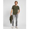 Tričko Lee SHAPED TEE OLIVE NIGHT