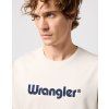Tričko Wrangler LOGO TEE WHITE