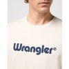 Tričko Wrangler LOGO TEE WHITE