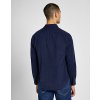 Manšestrová košile Lee LEESURE SHIRT REAL INDIGO