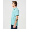 Tričko Wrangler REFINED POLO SHIRT TEAL