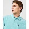 Tričko Wrangler REFINED POLO SHIRT TEAL