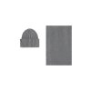 Sada čepice šála Wrangler SCARF BEANIE MID GREY