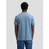 Tričko Lee GARMET DYE POLO DUSTIER BLUE