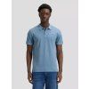 Tričko Lee GARMENT DYE POLO DUSTIER BLUE