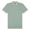 Tričko Lee GARMENT DYE POLO DESERT SAGE